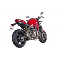 Echappement Qd Exhaust TWIN GUNSHOT DUCATI 1200S MONSTER 2018-2021