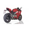 Demie ligne d'Echappement Qd Exhaust TWIN GUNSHOT DUCATI PANIGALE V4 2018-2020 1