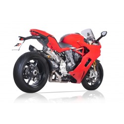 Demie ligne d’échappement Qd Exhaust GUNSHOT DUCATI 937 SUPERSPORT 2016-2020