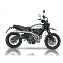 Ligne complète d'Echappement Qd Exhaust MAXCONE DUCATI 800 SCRAMBLER 2017-2020