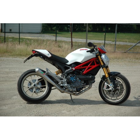 Ligne complète d'Echappement Qd Exhaust MAXCONE DUCATI 796 MONSTER 2010-2014