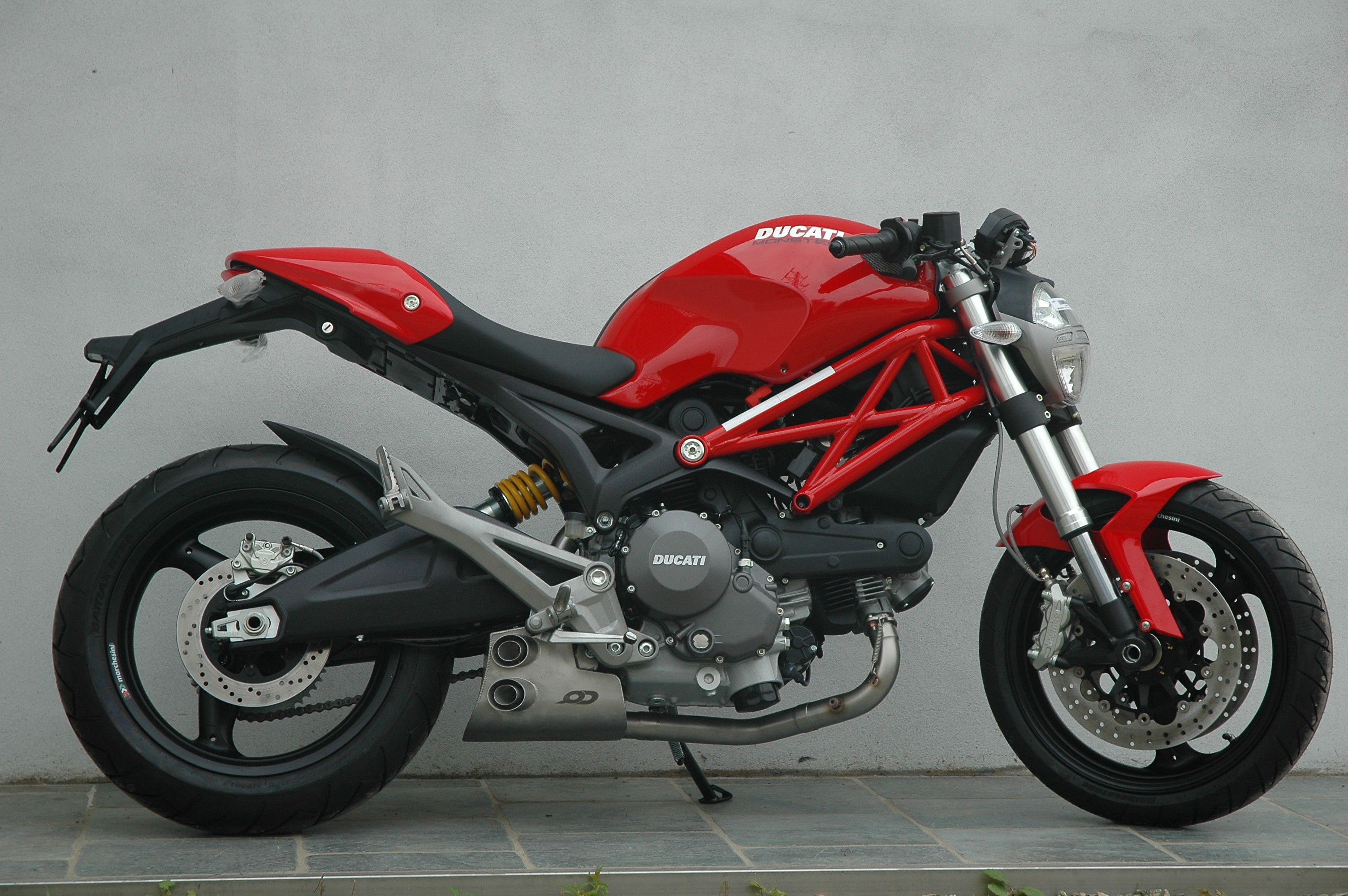 Echappement moto Qd Exhaust EX BOX DUCATI 696 MONSTER equip moto