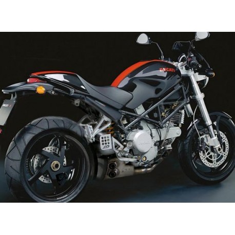 Ligne d'Echappement Qd Exhaust EX-BOX EVO2 DUCATI 800 MONSTER S2R 2004-2006