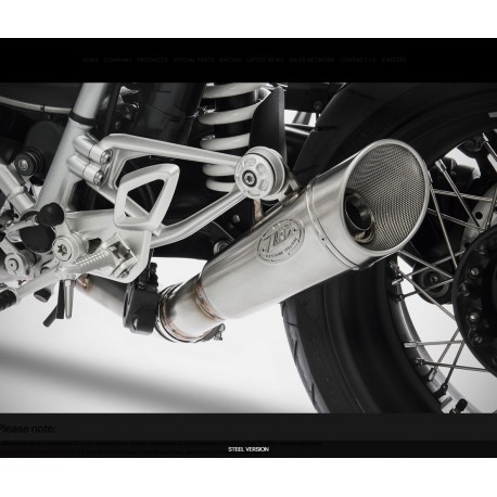 Ligne d'Echappement Zard GP Non Homologué pour BMW NINE T 1200 / PURE / RACER / URBAN
