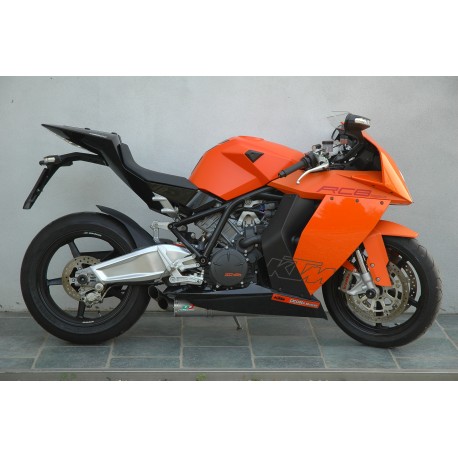 Demie ligne d'ECHAPPEMENT QD EXHAUST MAGNUM KTM RC8 2008-2012