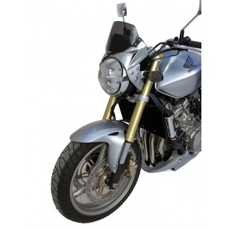 Tête de fourche Ermax pour CB 600 Hornet alu brossé noir clair(+ kit fixation) 2005/2006