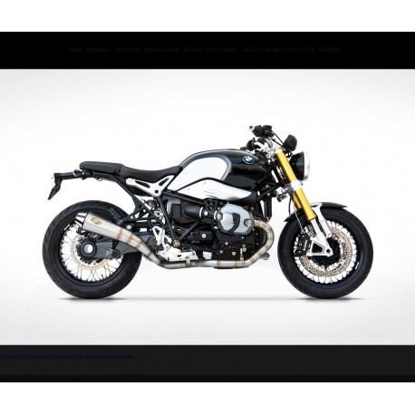 Double Echappement Coniques Zard  pour BMW NINE T 1200
