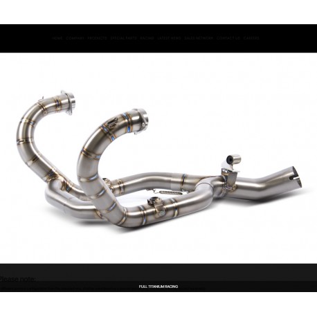 Collecteur Zard avec soudure apparentes BMW NINE T 1200