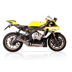 Echappement Qd Exhaust GUNSHOT YAMAHA YZF-R1 2017-2021