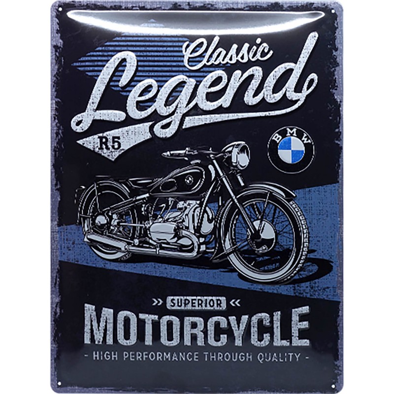 plaque décorative BMW Parking Only Top Idées Cadeaux Motard des idées  cadeaux moto au prix equip'moto