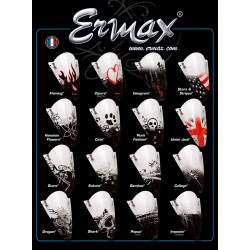Option Serigraphie pour bulles et saute vents ERMAX