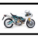 Ligne complète Double Echappement Zard Ducati Classic 1000 et Ducati Paul Smart 2005-2008