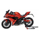 Support de plaque ERMAX KAWASAKI 650 NINJA 2017-2019