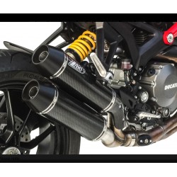 Double Echappement Superposés Zard Ducati Monster 1100 Evo