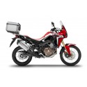 Pack bagagerie SHAD Kit Fixation Top case + Platine Alu + Top case SHAD Terra Honda CRF1000L Africa Twin 2018-2019
