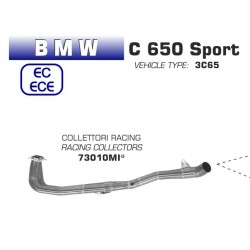 Collecteur d'Echappement racing ARROW BMW C650 SPORT 2016-2020