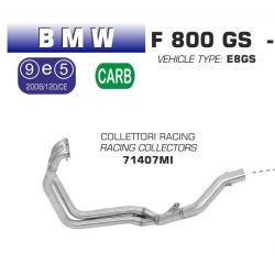 Collecteur d'Echappement racing ARROW BMW F800GS 2008-2016 + ADVENTURE
