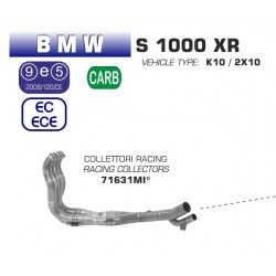 Collecteur d'Echappement racing ARROW BMW S1000XR 2015-2019