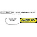 Collecteur d'Echappement racing ARROW BRIXTON BX 125 X / FELSBERG 125 X 2019-2020