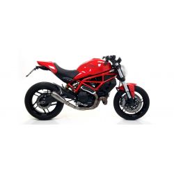 Echappement Arrow Pro-Race Titane DUCATI 797 MONSTER 2017-2018 800 SCRAMBLER 2017-2020