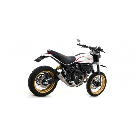 Echappement Arrow Pro-Race Titane DUCATI 800 SCRAMBLER DESERT SLED 2017-2020