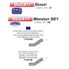Raccord d'Echappement ARROW  DUCATI 821 MONSTER 2014-2017 DUCATI DIAVEL 2011-2016 0