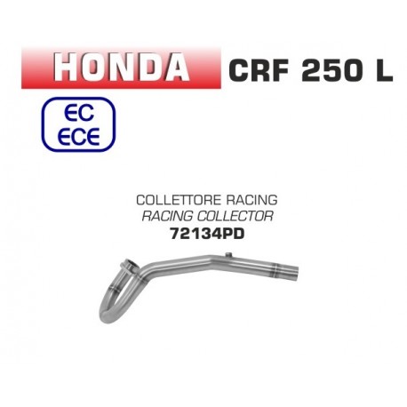 Collecteur echappement racing ARROW HONDA CRF 250 L 2017-2018