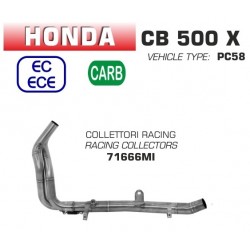 Raccord d'Echappement ARROW HONDA CB500X 2017-2018