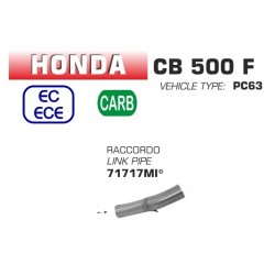Raccord d'Echappement ARROW HONDA CB500F CBR500R 2019-2021