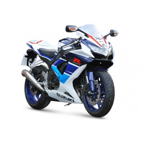 Bulle pour Suzuki Gsxr 600/750 Double Courbure Bleue