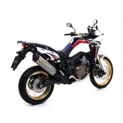 Echappement ARROW RACE-TECH embout carbone HONDA CRF1000L AFRICA TWIN CRL 1000 L AFRICA TWIN ADVENTURE SPORT