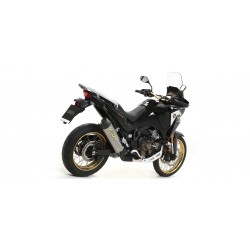 Echappement ARROW RACE-TECH embout carbone HONDA CRF1100L AFRICA TWIN CRL 1100 L AFRICA TWIN ADVENTURE SPORT 2020-2023