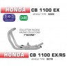 Collecteur d'Echappement racing ARROW HONDA CB 1100 EX CB 1100 RS 0