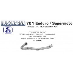 Collecteur d'Echappement racing ARROW HUSQVARNA 701 ENDURO / SUPERMOTO 2017-2020
