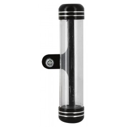 Porte vignette moto diabolo noir