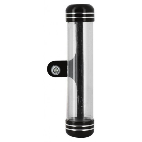 Porte vignette moto diabolo noir
