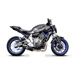 Ligne d'Echappement DEVIL evolution pour YAHAMA MT-07 2014-2016