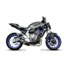 Ligne d''Echappement DEVIL evolution pour YAHAMA MT-07 2014-2016 0