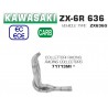 Collecteur d'Echappement racing ARROW KAWASAKI ZX6R ZX636R 2019-2020 0