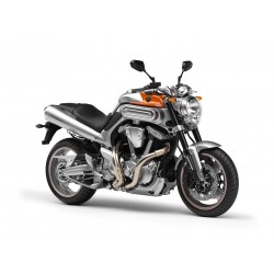 bulle ERMAX Yamaha MT 01 2006-2008 pour tête de fourche noir clair