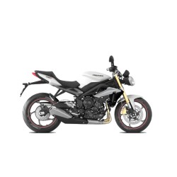 bulle ERMAX TRIUMPH  SPEED/STREET TRIPLE 2005-2010 pour tête de fourche origine noir clair
