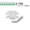 Raccord d'Echappement pour silencieux PRO-RACE KAWASAKI Z750 2004-2006 0
