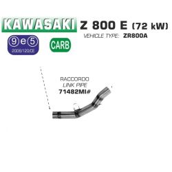 Raccord d'Echappement ARROW KAWASAKI Z800E 2013-2016