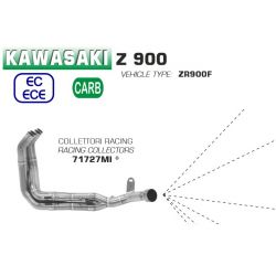 Collecteur d'Echappement racing ARROW KAWASAKI Z900 2020-2023