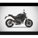 Echappement Zard Bas Ducati Monster 797
