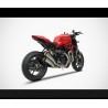 Ligne complète Double Echappement Zard Ducati  Monster 1200S et 1200R 2016-2018 1