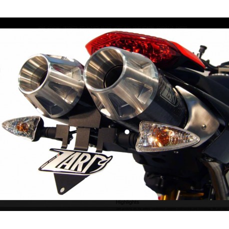 Double Echappement Top Gun Zard Ducati Hypermotard 796 / 1100 / 1100 Evo