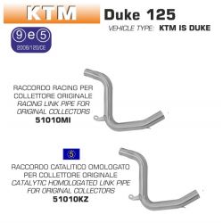 Raccord d'Echappement ARROW KTM 125 DUKE 2011-2016 200 DUKE 2011-2014