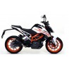 Echappement ARROW PRO-RACE KTM 125 DUKE 390 DUKE RC 390 4