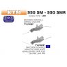 Raccord d'Echappement ARROW KTM SM 950 SM 990 SMR 990 0